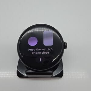 Google Pixel Watch 3 45mm Black Wi Fi Watch Face Only GGE4J